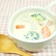 かぶのごま豆乳クリームスープ