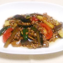 夏野菜マーボー
