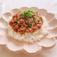 豚レバーのドライカレー