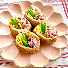 黒米の飾りいなり