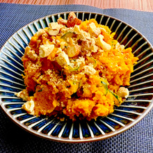 きな粉入りかぼちゃサラダ