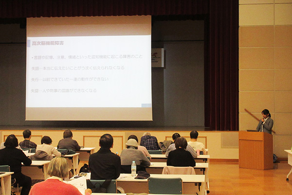 出張講演の様子